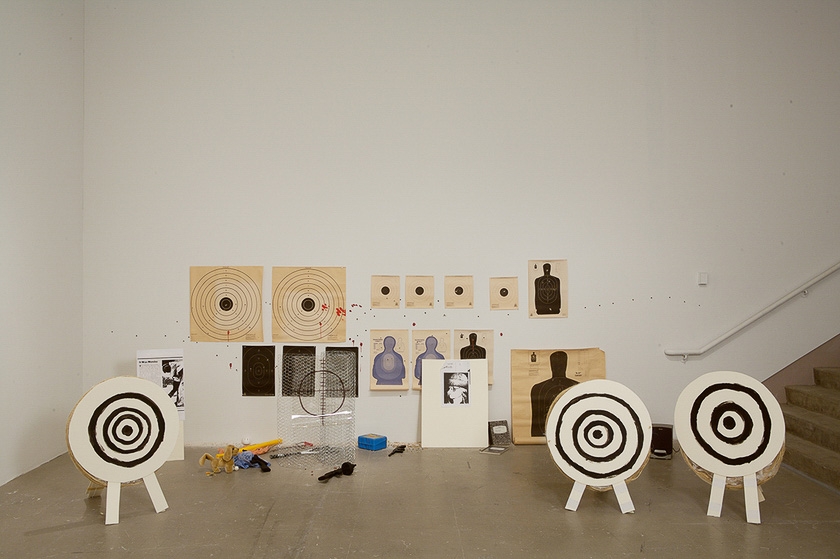 Installation view, Karen Kilimnik