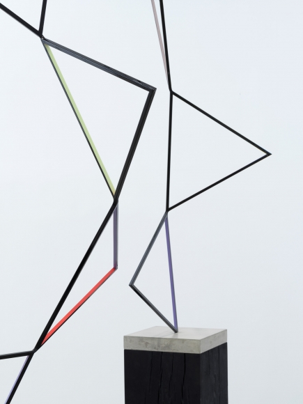 Eva Rothschild, The Leanover (detail), 2017