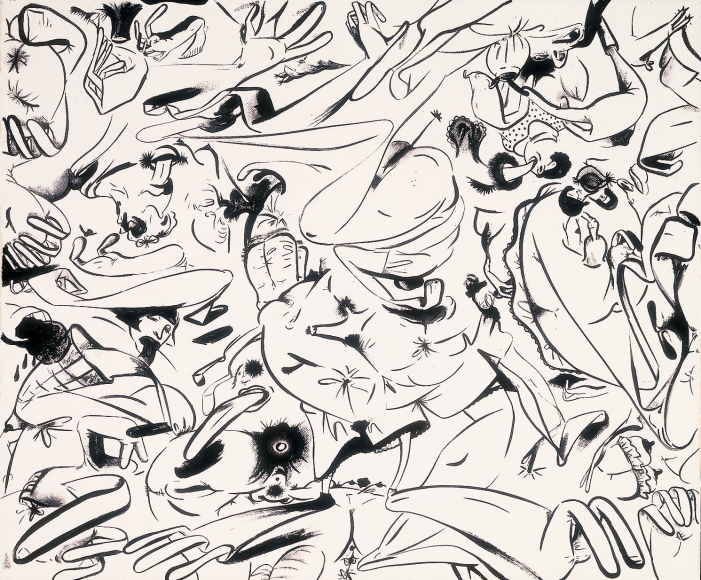 Sue Williams, Darker Aspects, 1997