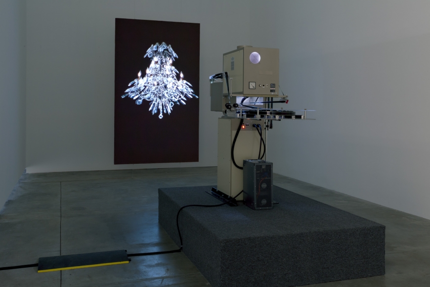 Rodney Graham, Installation view: Torqued Chandelier Release and Other Works, Morris and Helen Belkin Art Gallery, Vancouver, 2014