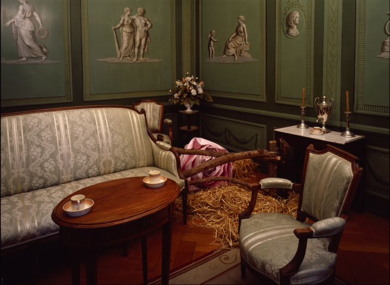 Karen Kilimnik, Installation view: Historisches Museum Basel, Haus Zum Kirschgarten, Basel, 2005