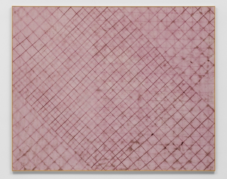Sam Falls, Untitled (Marfa, TX, Cattle Fence 5), 2014