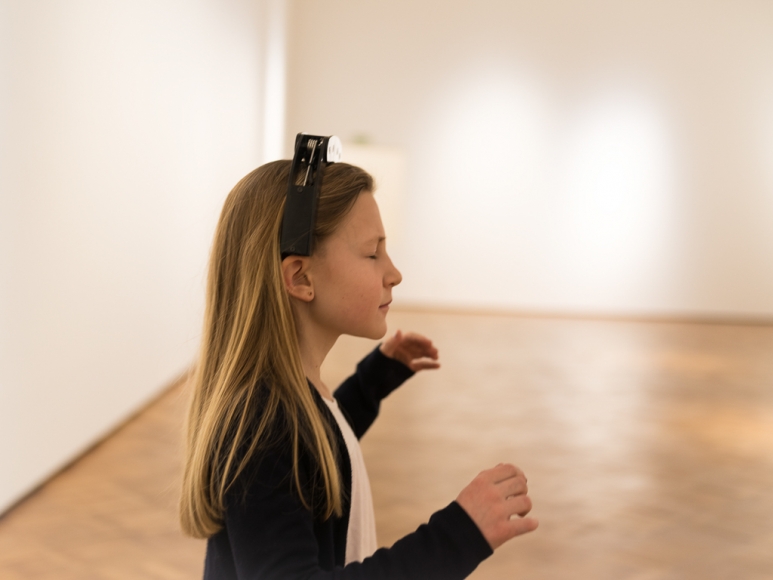 Exhibition view: Jeppe Hein, Inhale-Hold-Exhale, Kunstmuseum Thun, 2018