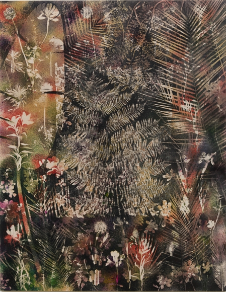 Sam Falls, Untitled (Neutra House, Los Feliz, CA., 1), 2018