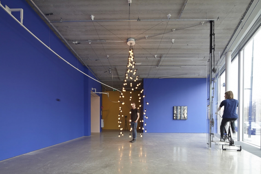 Jeppe Hein, Installation view: A Smile For You, Bonniers Konsthall, Stockholm, 2013