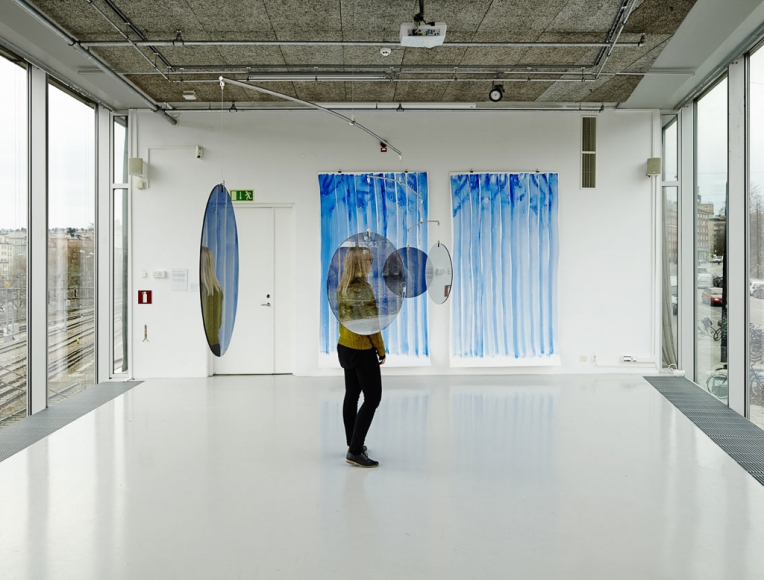 Jeppe Hein, Installation view: A Smile For You, Bonniers Konsthall, Stockholm, 2013