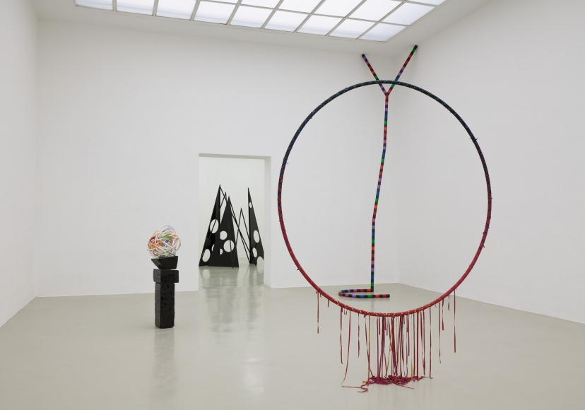 Eva Rothschild, Installation view: Hot Touch, Kunstverein Hannover, 2011
