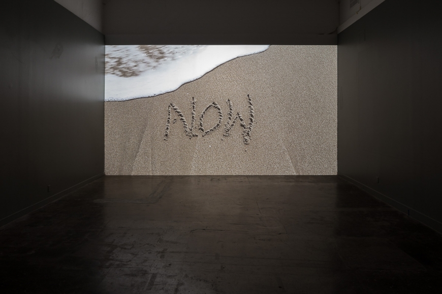 Sam Falls, Installation view: Ballroom Marfa, Texas, March 13 – August 16, 2015