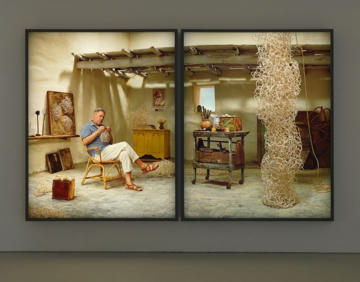 Rodney Graham, Pipe Cleaner Artist, Amalfi, ‘61, 2013