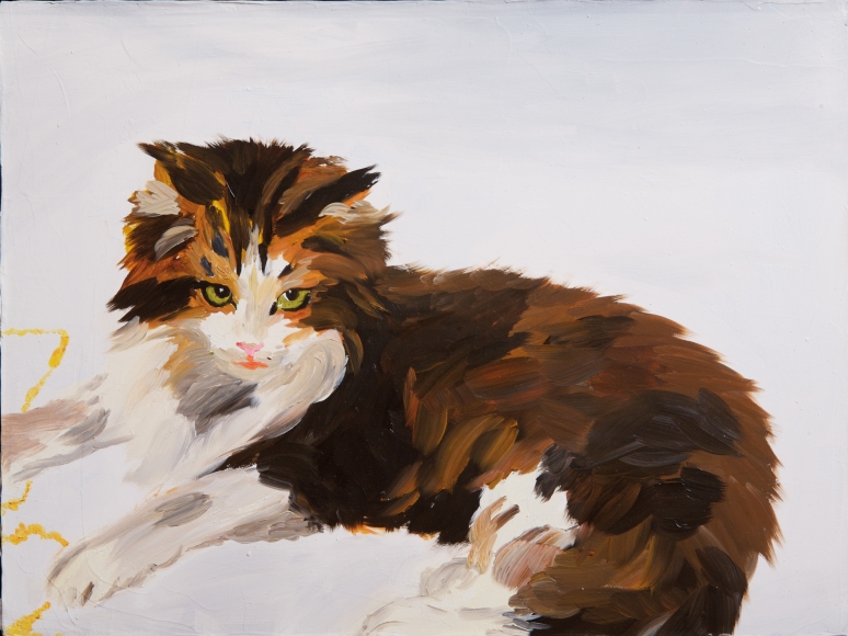 Karen Kilimnik, The Czar's Kitten, 1996