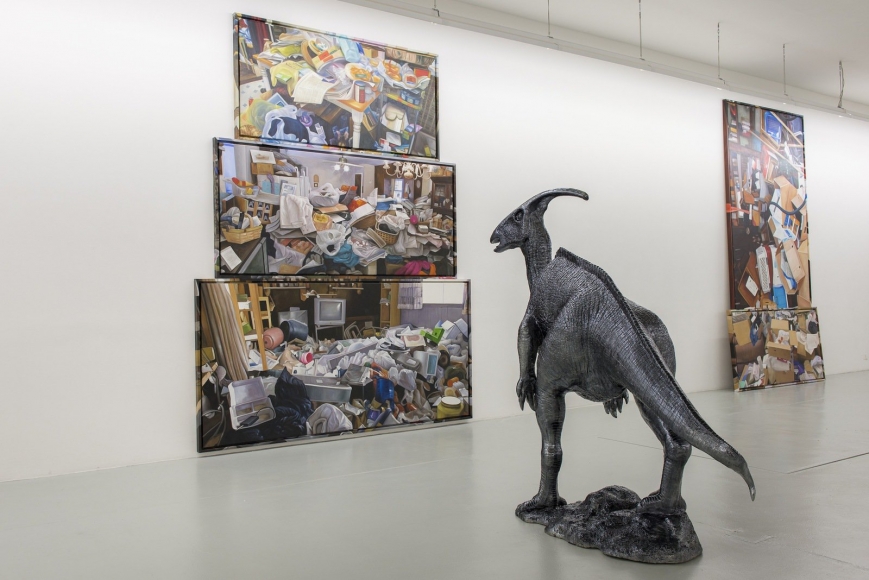 Rob Pruitt, Installation view: History of the World, Kunstverein Freiburg, 2012