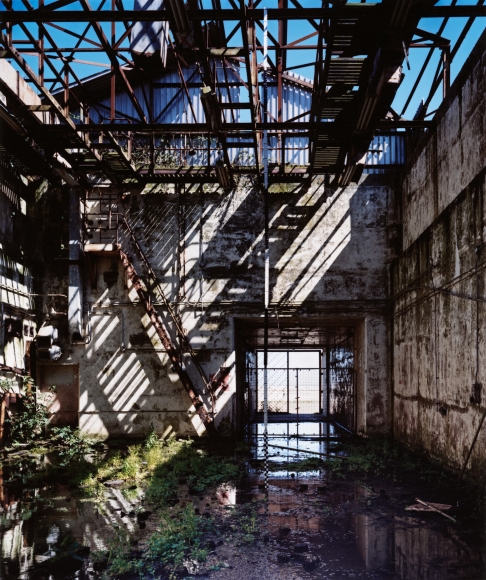 Jane and Louise Wilson, Toxic Camera, Blind Landing Lab 1 (H - Bomb Testing Facility, Orford Ness), 2012