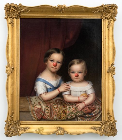 Hans-Peter Feldmann, Two girls with red noses