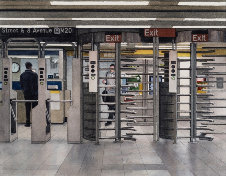 Tim Gardner, Subway Station, 2018