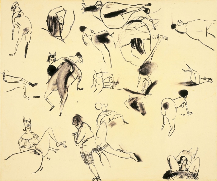 Sue Williams, The Letter, 1996