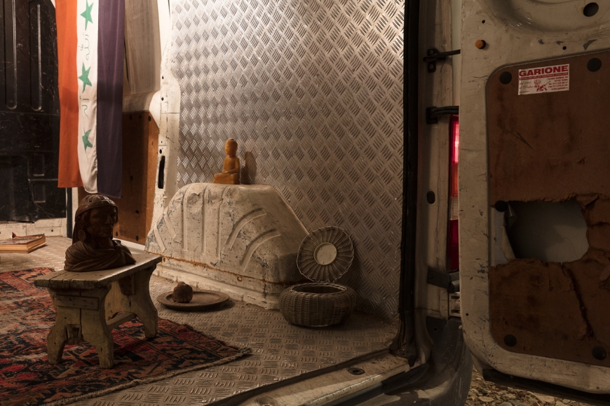 Mike Nelson, Installation view: L'Atteso, OGR - Officine Grandi Riparazioni, Turino, 2018