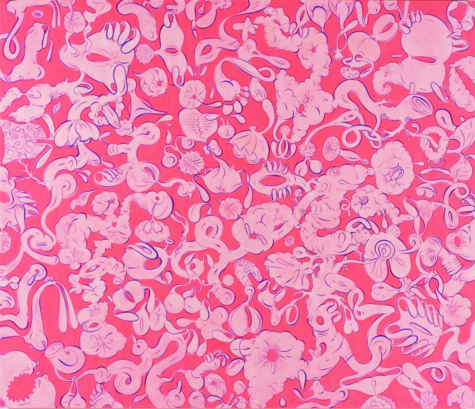 Sue Williams, Because We Care, 2005