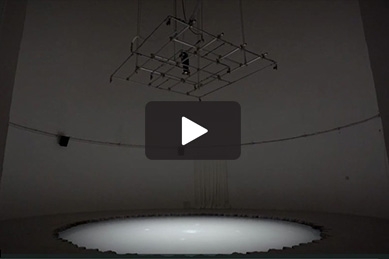 Doug Aitken, Sonic Fountain II, 2013/2015 at Floating Worlds: The 14th Biennale De Lyon, La Sucrière & Lyon Museum Of Contemporary Art, 2017