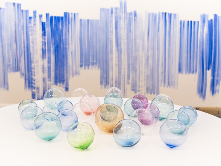 Exhibition view: Jeppe Hein, Inhale-Hold-Exhale, Kunstmuseum Thun, 2018