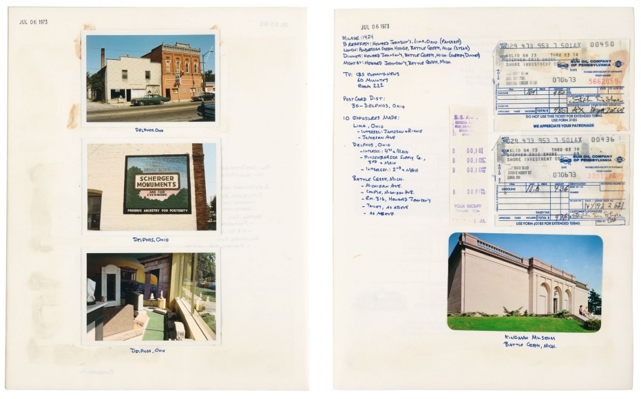 Stephen Shore, July 6, 1973