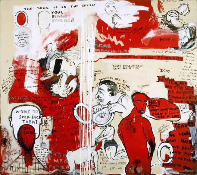 Sue Williams, Your Bland Essence, 1992