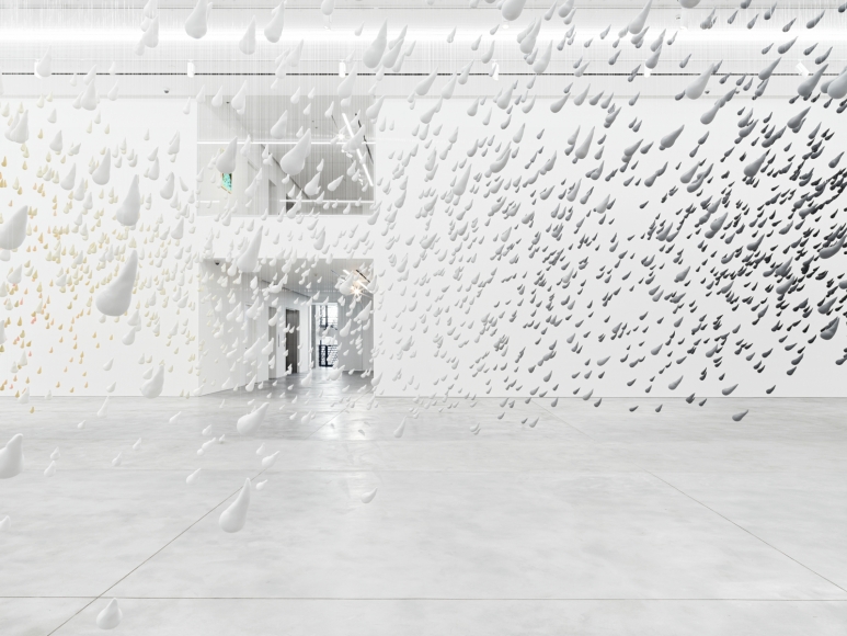 Installation view: The Lyrical and the Prosaic, Aïshti Foundation, Lebanon