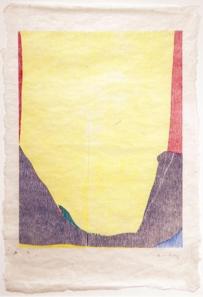 Helen Frankenthaler, East and Beyond, Woodcut