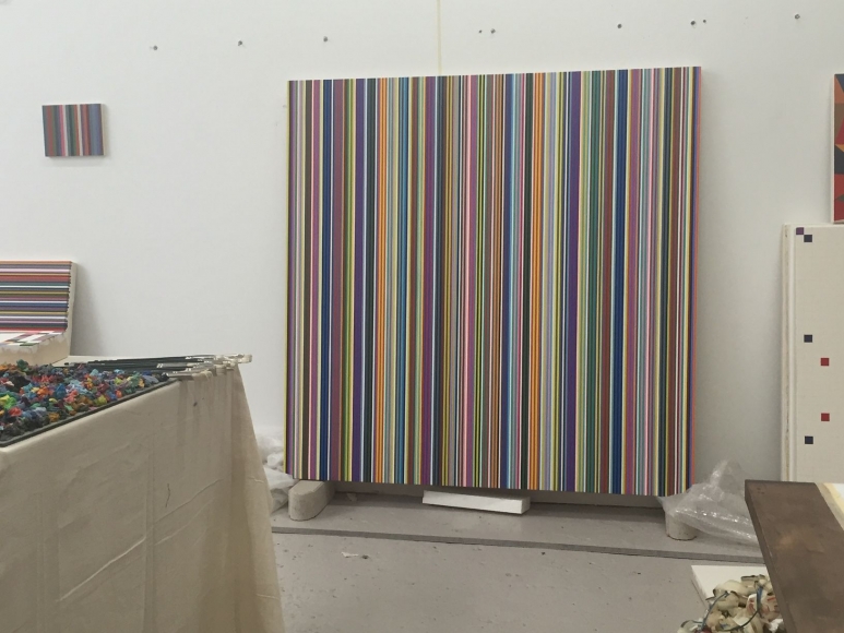 Artist's studio, 2020