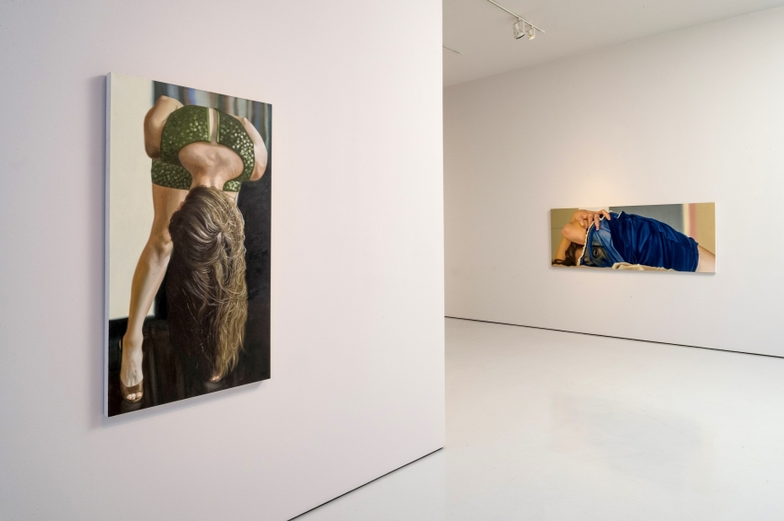 Installation view from Kelli Vance: Recital at McClain Gallery, 2015