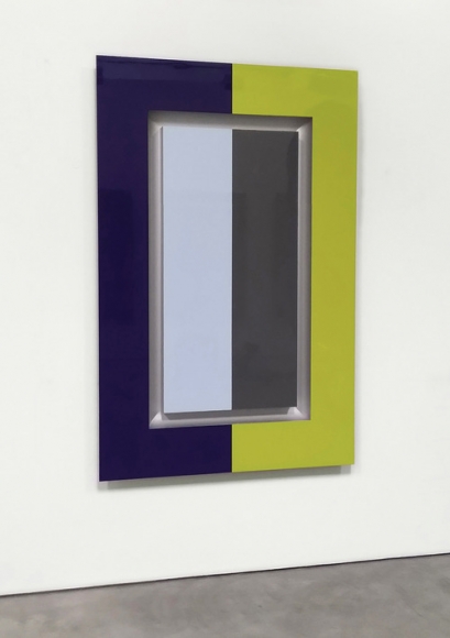 Christian Eckart, Polychrome Painting acrylic urethane on aluminum, 69 x 45 x 3 inches