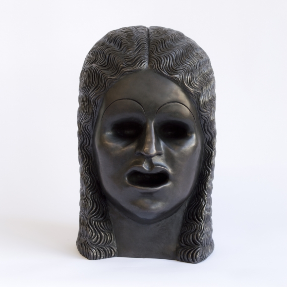 Portrait with Open Mouth