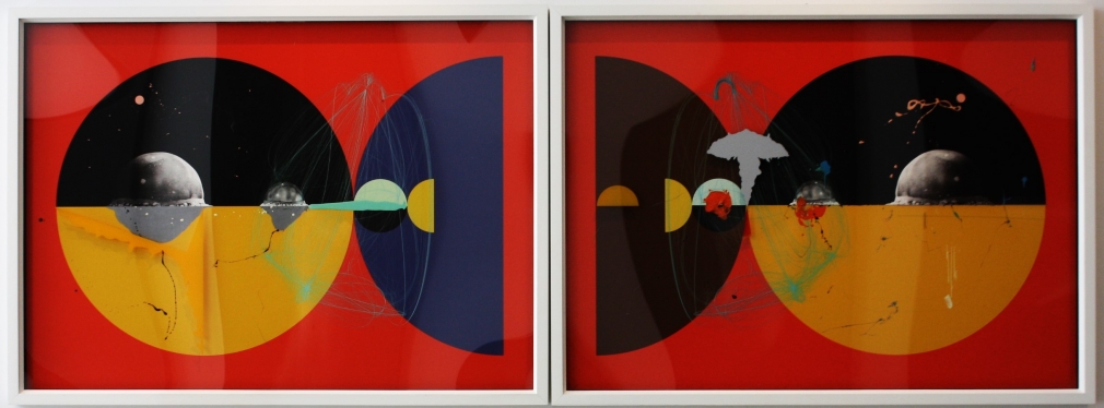 Aditya Pande HALF LIFE FORM (diptytch)