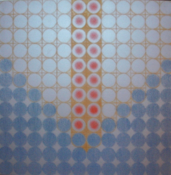Shobha Broota Untitled - 1, 2010 Oil and acrylic on canvas 48h x 48w in