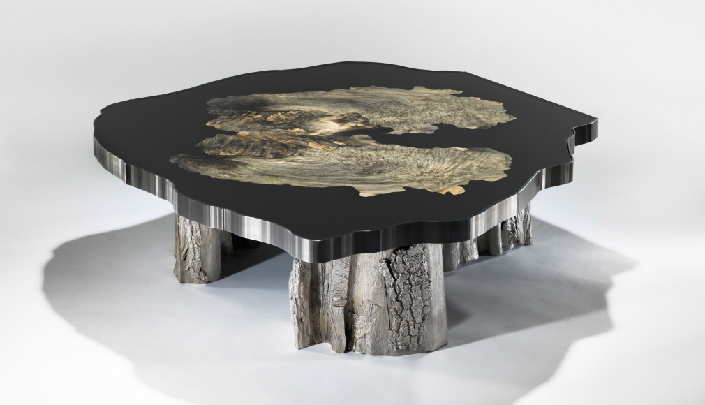 Maria Pergay Table Marronnier demisch danant