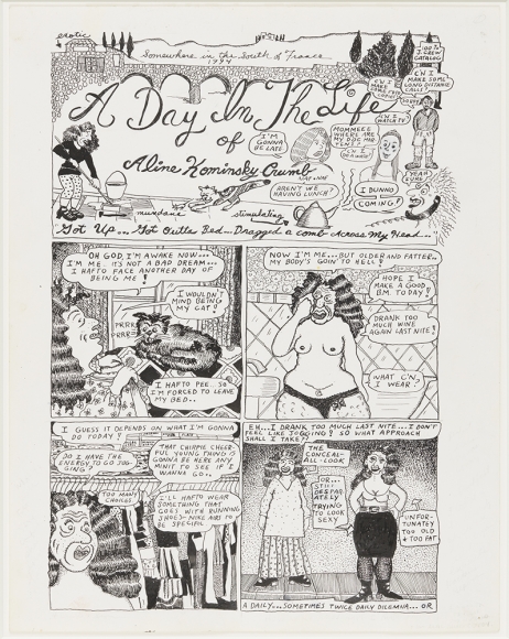 Aline Kominsky-Crumb A Day in The Life of Aline Kominsky-Crumb, 1994
