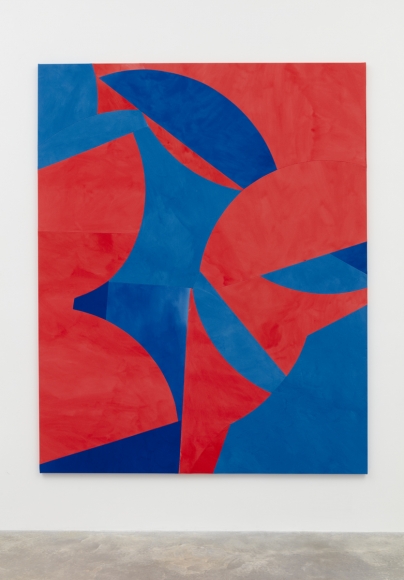 Sarah Crowner Low Hanging Fruit (Red and Blue), 2017