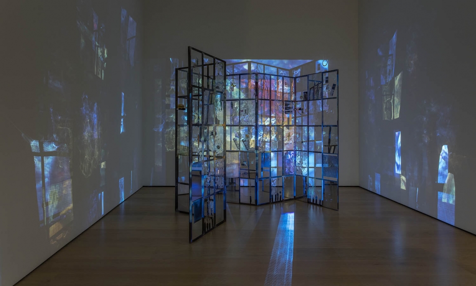 Rosha Yaghmai, installation view of Made in LA 2018 at the Hammer Museum, Los Angeles.
