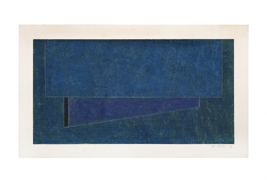 Mary Obering Untitled, 1974