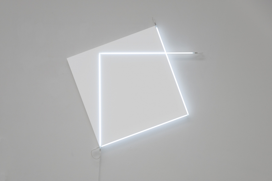 François Morellet, 2+4 Angels droits no. 3