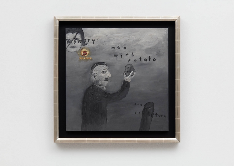 David Lynch Man with Potato, 2015
