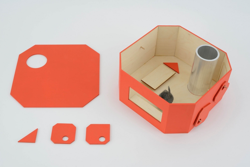 Jean-Pascal Flavien Statement House (Red), 2015
