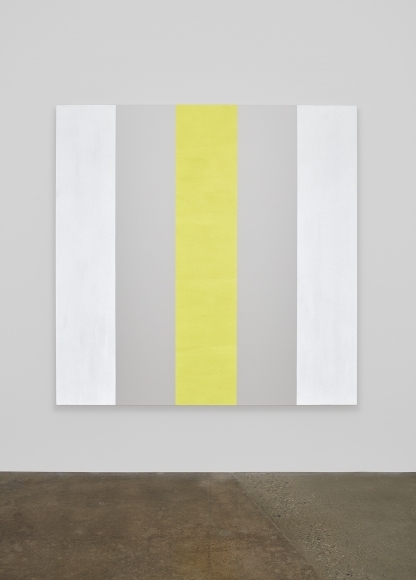Mary Corse, Untitled (White/Yellow), 2015