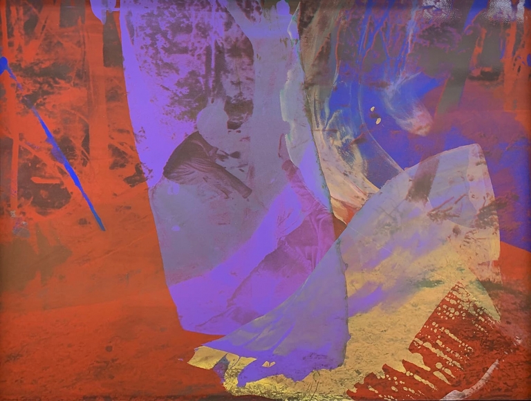 Hank Willis Thomas From Storm to Calm (multi on black), 2019
