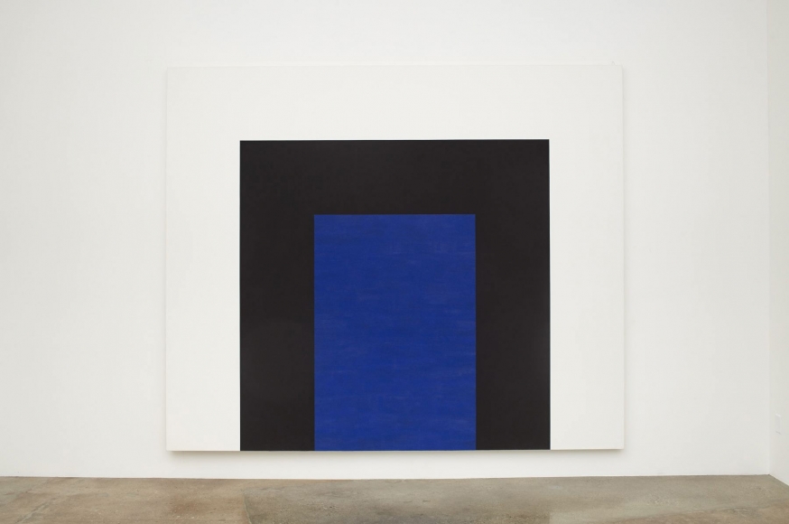 Mary Corse, Untitled (Blue Double Arch), 1998