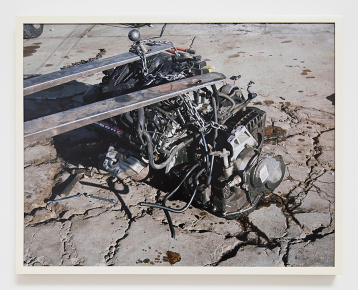 Justine Kurland, Chained Engine, 2013