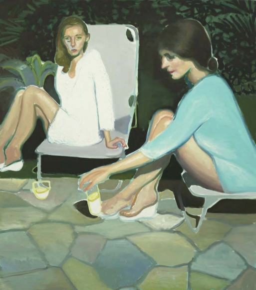 Jonathan Wateridge Two Women, 2018