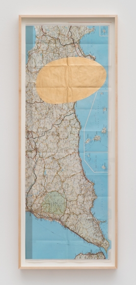 Giulia Piscitelli Cartina (Caravaggio, San Gerolamo scrivente 1605/06), 2014