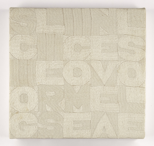 Alighiero Boetti, Sciogliersi come neve al sole, 1988