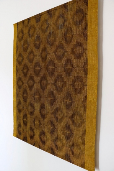 Debbie Barrett-Jones: Golden Ovals with Navy to Khaki