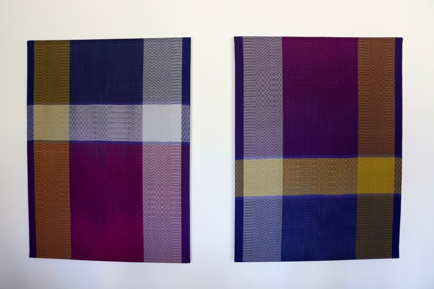 Debbie Barrett-Jones: Gold, Shades of Purple and Silver